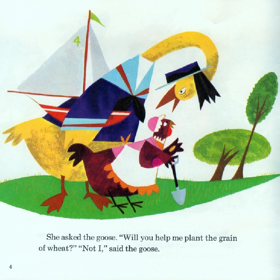 The Story of the Little Red Hen (06),绘本,绘本故事,绘本阅读,故事书,童书,图画书,课外阅读